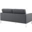 Causeuse rembourrée en tissu Loft-23592994