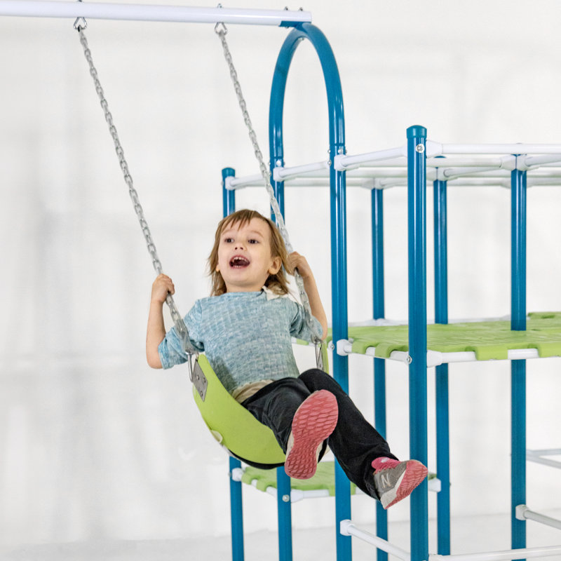 ActivPlay Base Camp Playground + Hanging Bridge, Jungle Line, Monkey Bars