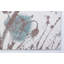 Brun floral/tapis décoratif crème Ostby-29383692