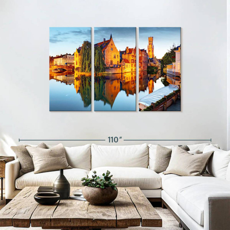 Bruges River Reflections