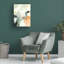 «Moss and Peach II» par Victoria Barnes - peinture sur toile tendue-96272580
