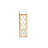 Cerah 47.2'' Glass Top Console Table