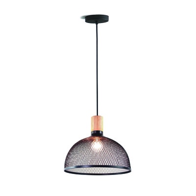 Pierson 1 - Light Black Dome Pendant
