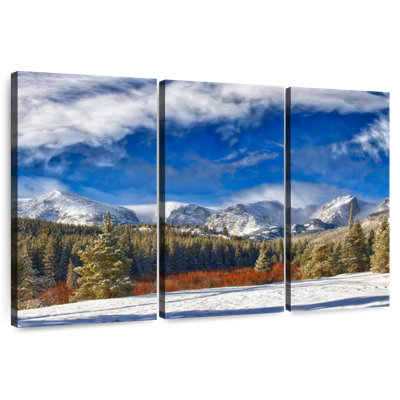 Alvord Rocky Mountain Park Colorado Winter Time