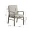 Chaises de patio Amario en aluminium avec coussins Sunbrella
