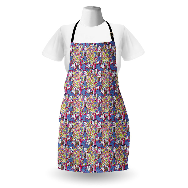 Abstract Bib Apron