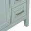 Meuble-lavabo de 30 po sans lavabo, base d'armoire seulement, armoire de salle de bain avec tiroirs, structure solide et panneau de fibres à densité moyenne, vert-1242294130