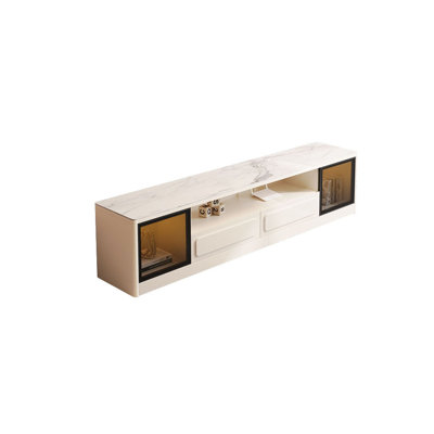 Cream style minimalist TV stand