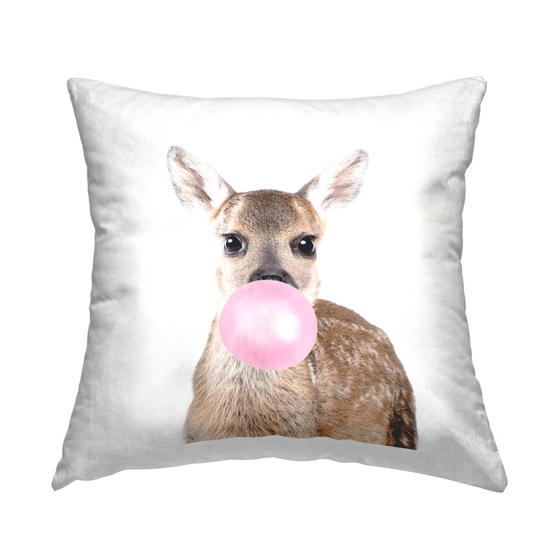 Coussin décoratif en polyester et mélange de polyester