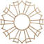 Augustus Wood Fretwork Pierced Ceiling Medallion-63412090-63412109
