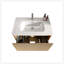 Meuble-lavabo mural rayé 30 po avec lavabo en céramique sans drain-1130725573-1130725572-1130725574
