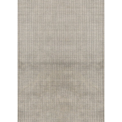 Geometric Area Rug in Gray