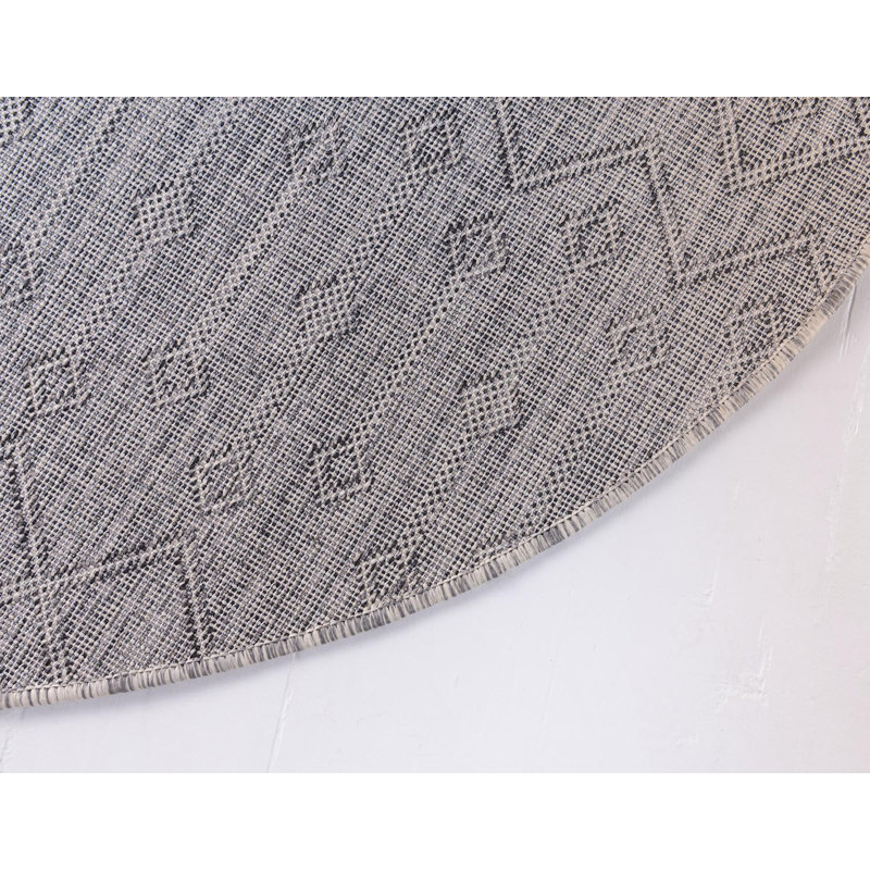 Tapis d'extérieur Preen, Rond 10 pi 8 po