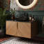 Meuble-lavabo mural simple 29,92 po avec plateau en marbre-2021229342