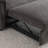 55" Velvet Two Seater Pull Out Sofa Bed