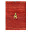 Geometric Area Rug in Red