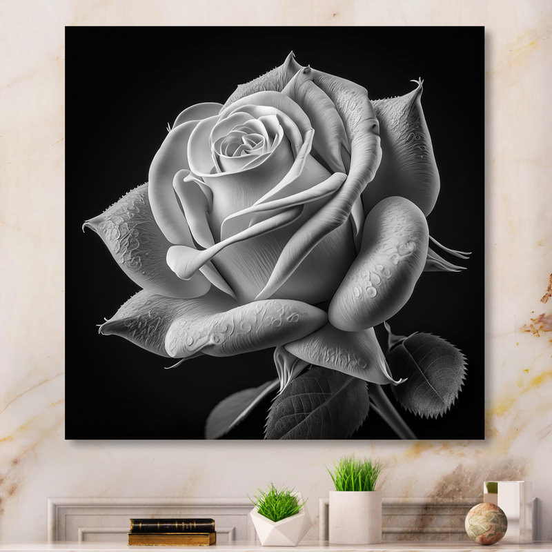 Haislee Plants & Flowers Wall Decor on Metal, 36" H x 36" W x 1" D