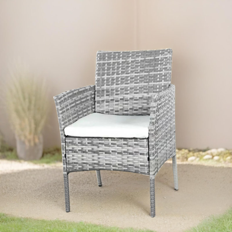 3 - Person Wicker Patio Dining Set