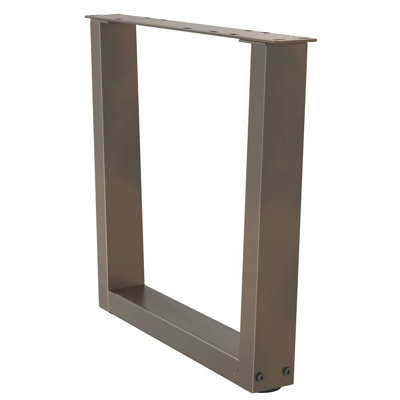 Dining Table Legs V-Shape 2 Pcs Steel