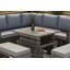 Voorhies Square 9 - Person 89cm Long Cube Lift-Up Dining Table Set with Cushions
