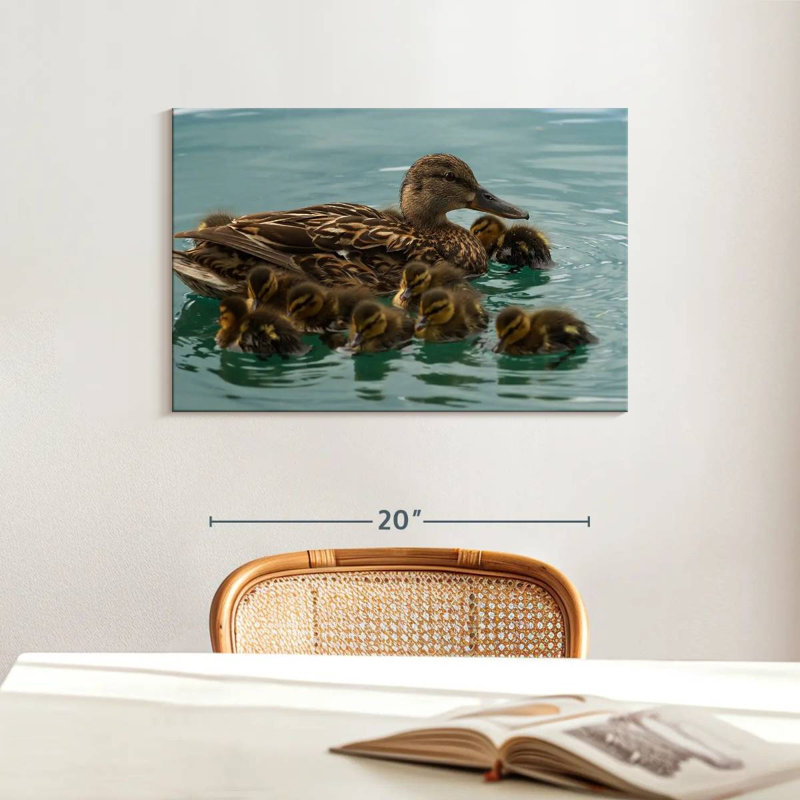 Brampt Duck Family Huddle, 16" H x 24" W