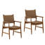 Araya Outdoor Dining Chair Light Brown