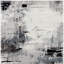 Stotfold Abstract Area Rug in White/Granite-383253281