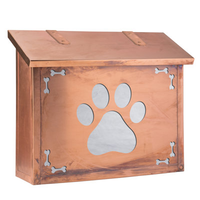 Boîte aux lettres murale Dog Paw