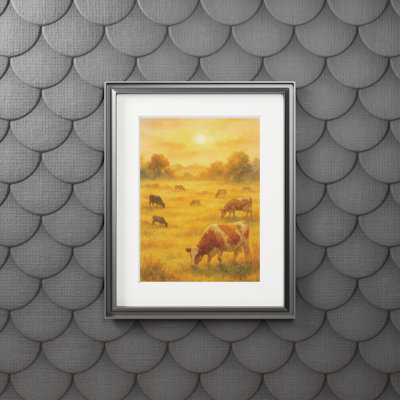 Posters Single Picture Frame Print