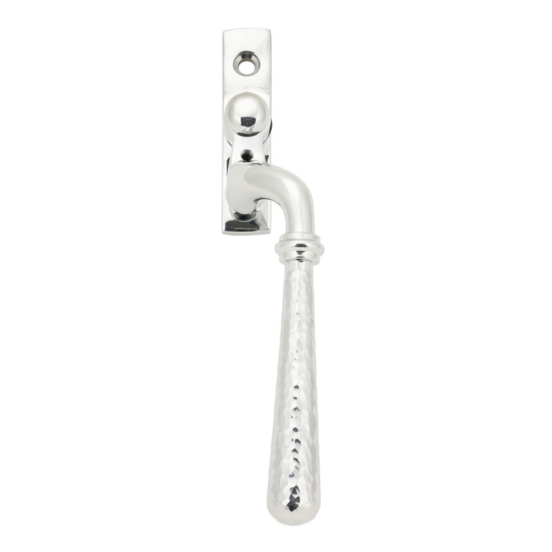 Hammered Newbury Espag Door Accessory, Polished  Chrome