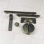 Antique Brass Ribbed Handle Collection & Coordinating Knobs-122663302