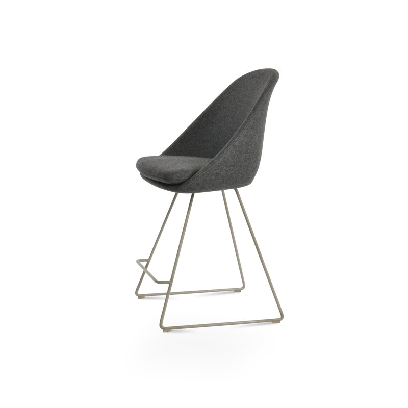Tabouret de comptoir 23,2 po Avanos, Caramel
