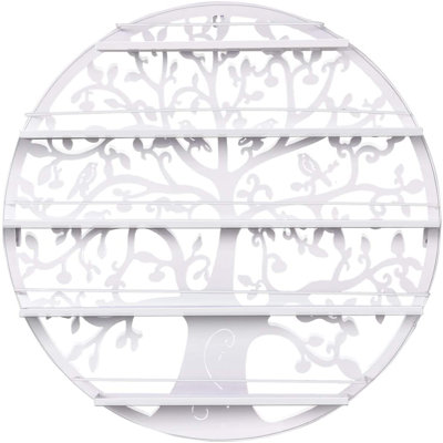 Amyris 5 Piece Circle Metal Accent Shelf