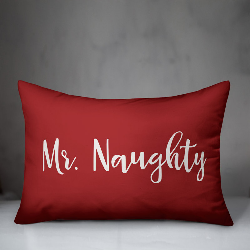  Coussin Mr. Naughty, Rouge