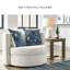 Fauteuil pivotant large 50 po Wydmondham