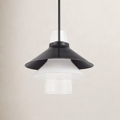 Camilo Single Light Glass Dimmable Pendant