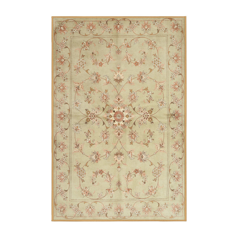 Surface beige contemporaine tapis, Rectangle 5 pi x 7 pi