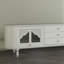Meuble télé simple blanc-105355586