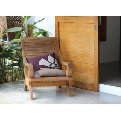 Housse et insert de coussin rectangulaire d'extérieur Petal Lines