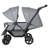 Costway Foldable 4 Wheel Multi-Child Stroller