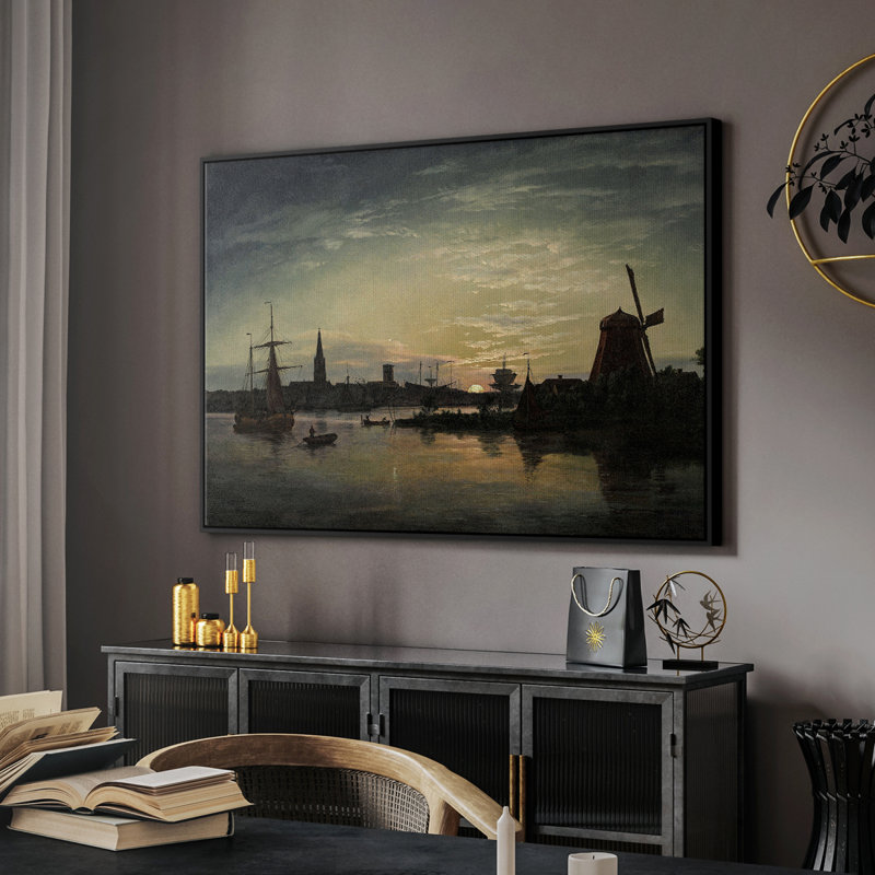 «Vintage Nautical Print-CC III» sur, Noir, H 25 po x l 37 po