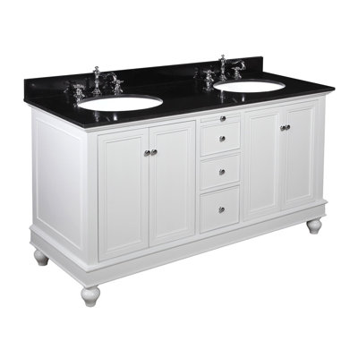 Ensemble de meuble-lavabo double 60 po Ferdinand