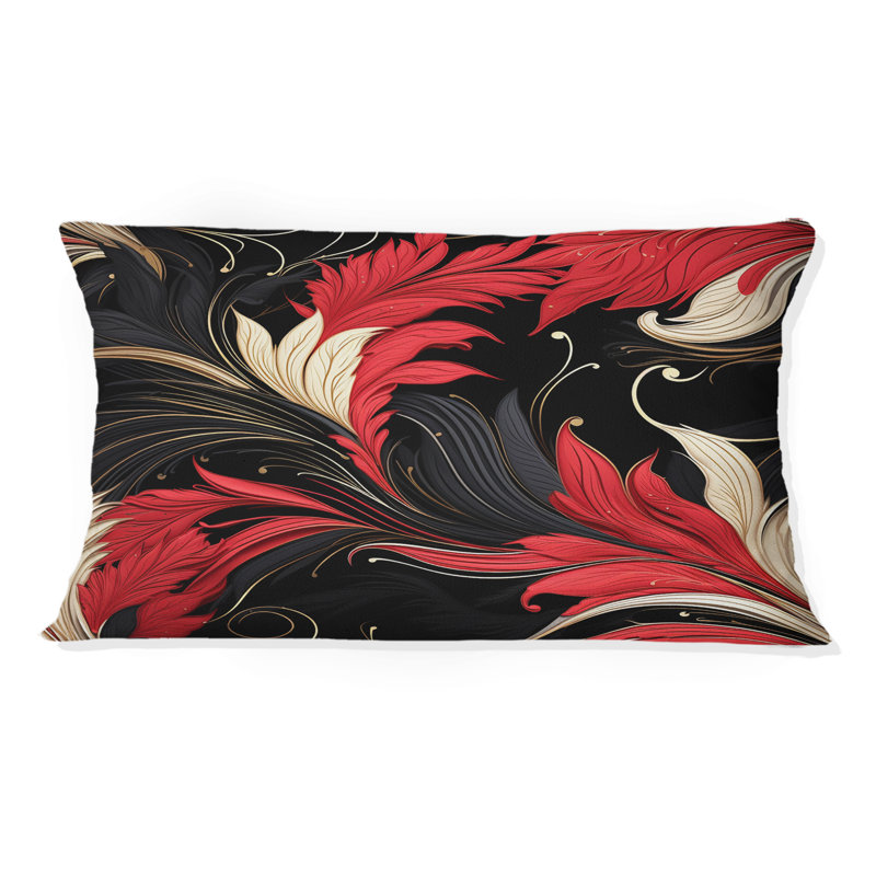 Floral Throw Pillow