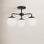 Plafonnier semi-encastré 20 po 3 lumières Kobie-1932433714
