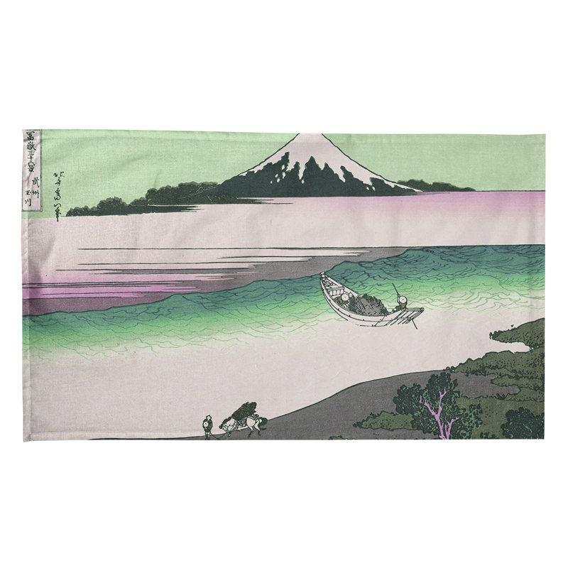 Hague Tea Towel Kitchen Towel, Poly Twill, Green
