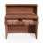 Nasjah 47" Walnut Reception Desk w/Transaction Counter | Multifunctional Front Desk