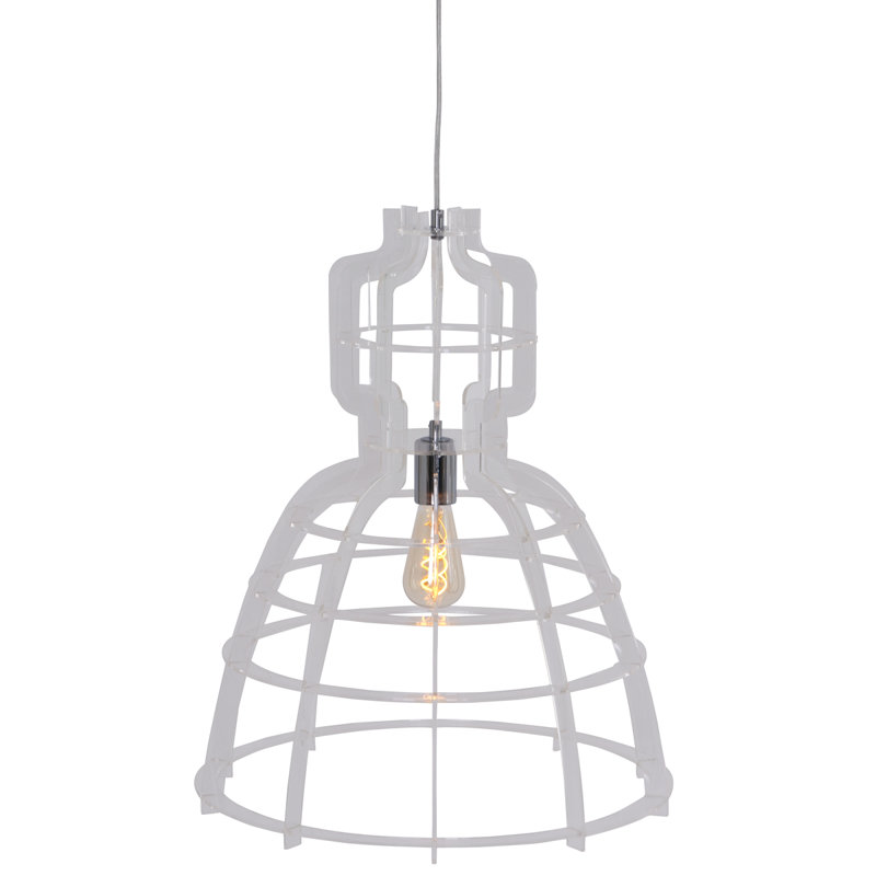 Troisi 1 - Light Transparent Bulb Pendant