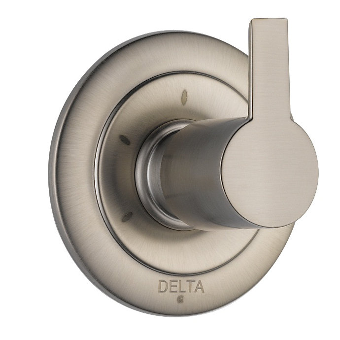 Compel Diverter Faucet Trim with Lever Handles, Brilliance Stainless