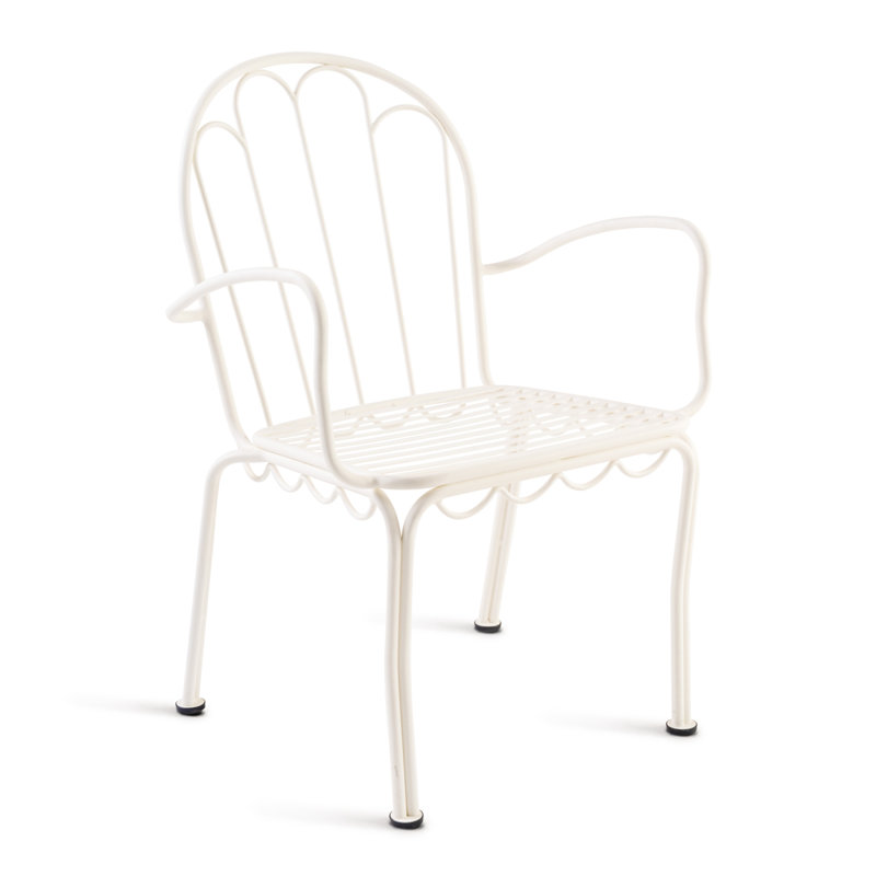 La chaise de salle à manger Alfresco, Blanc antique