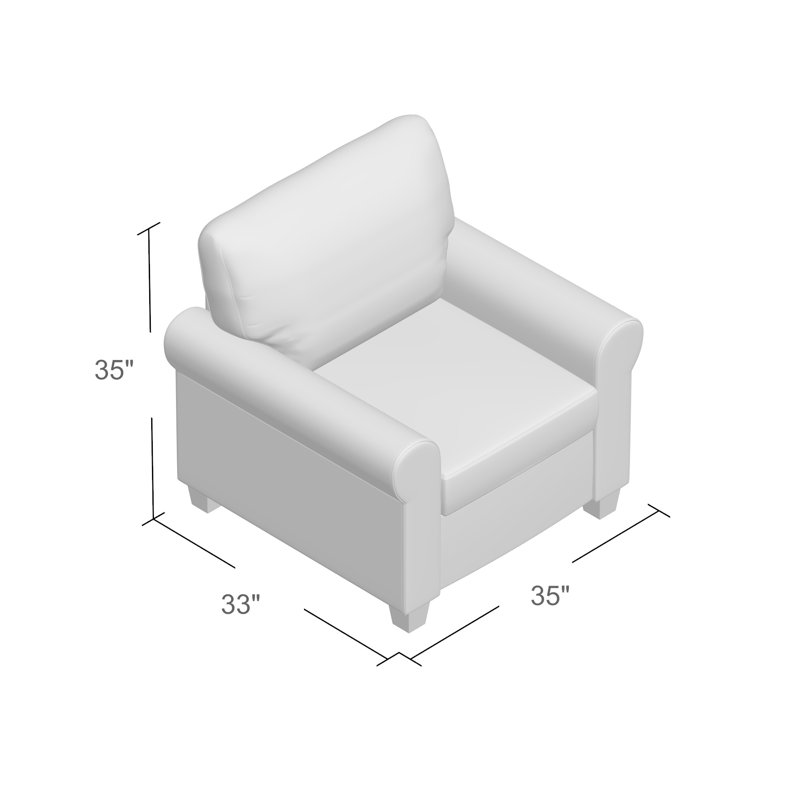 Fauteuil club Jay, Wengé